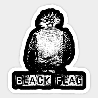 Black flag Sticker